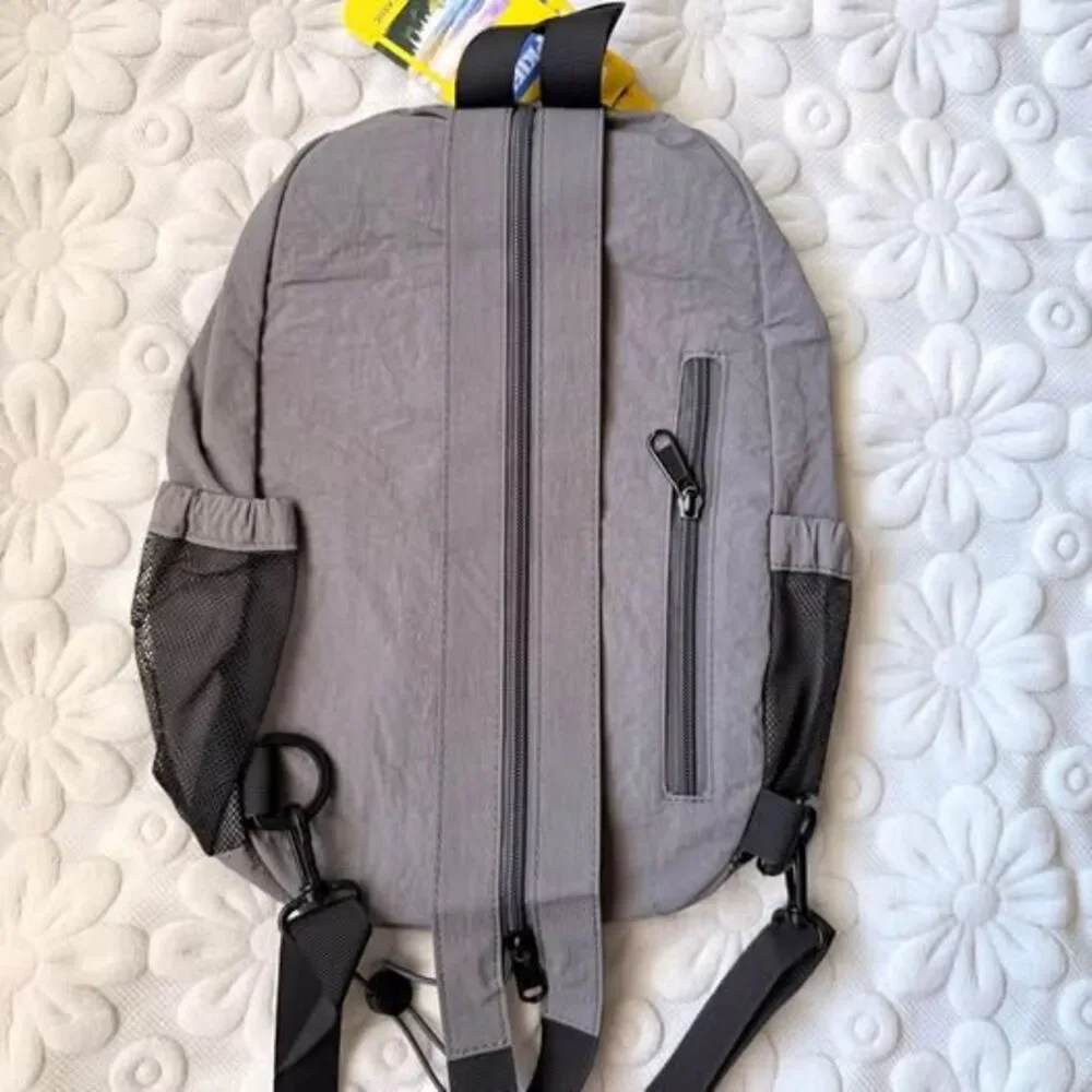 Lightweight Water-Resistant Multi-Compartment Outdoor Backpack / Sling Chest Bag